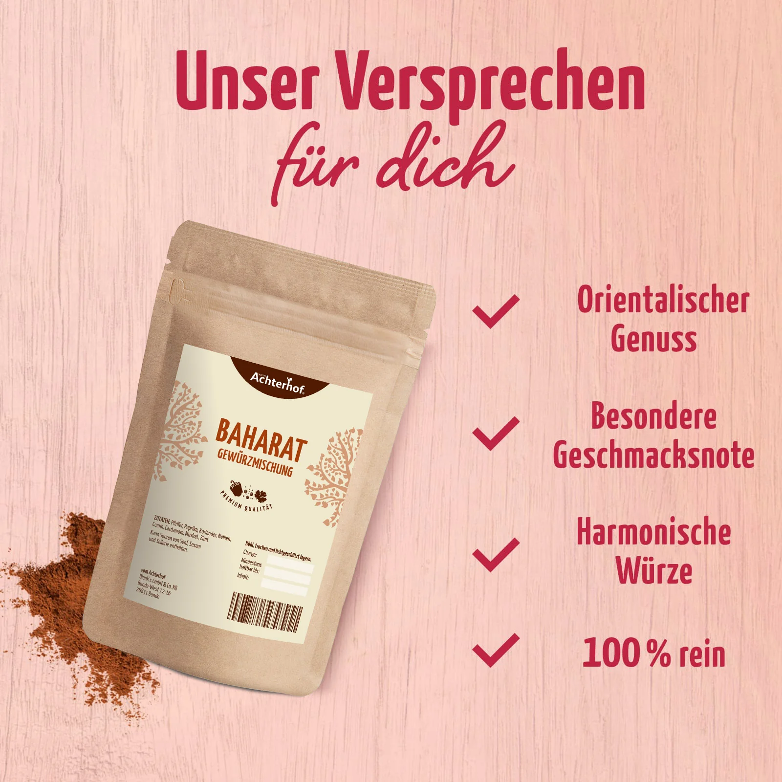 Baharat Gewürzmischung (100g) - Image 4