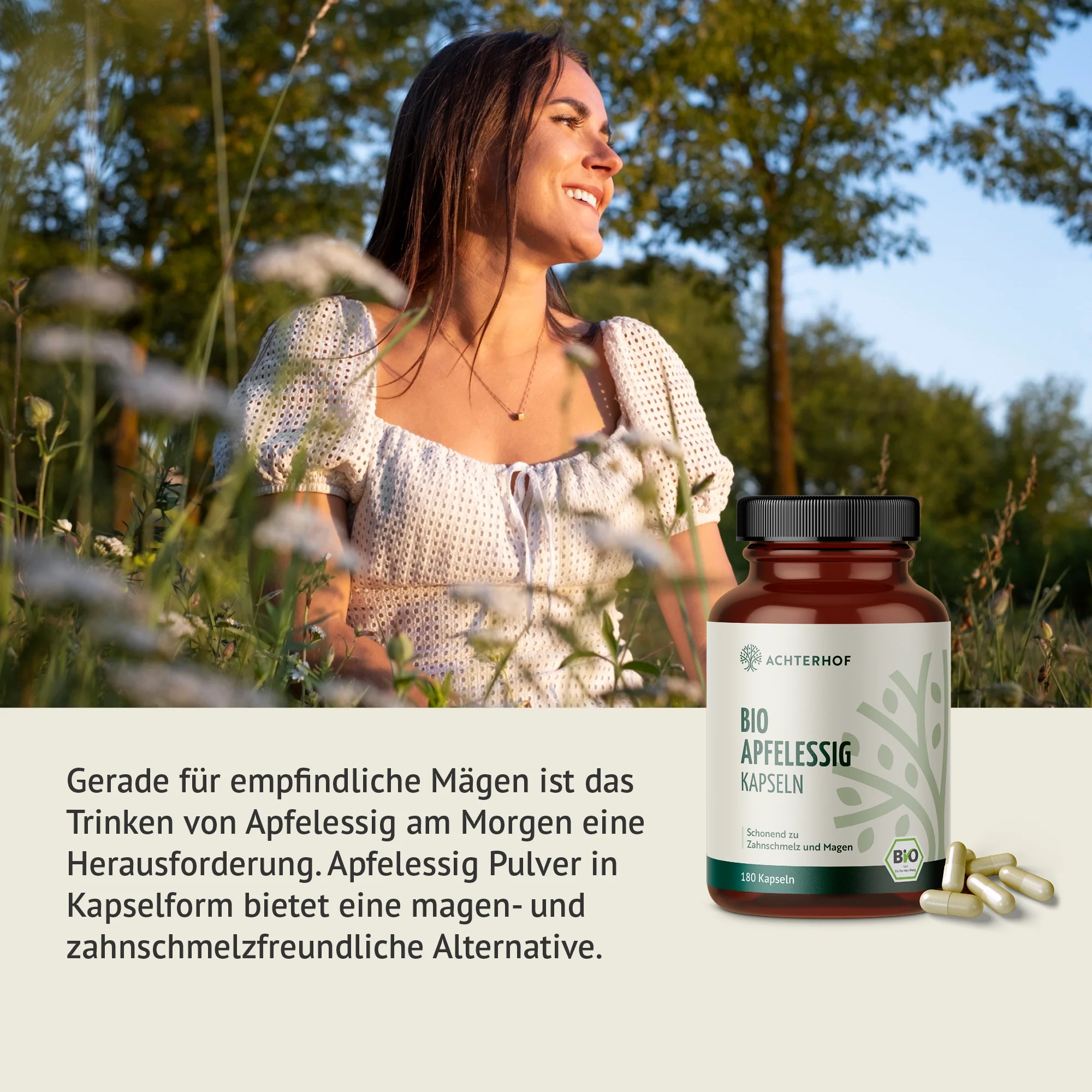 Bio Apfelessig Kapseln (180 Kapseln) - Image 3