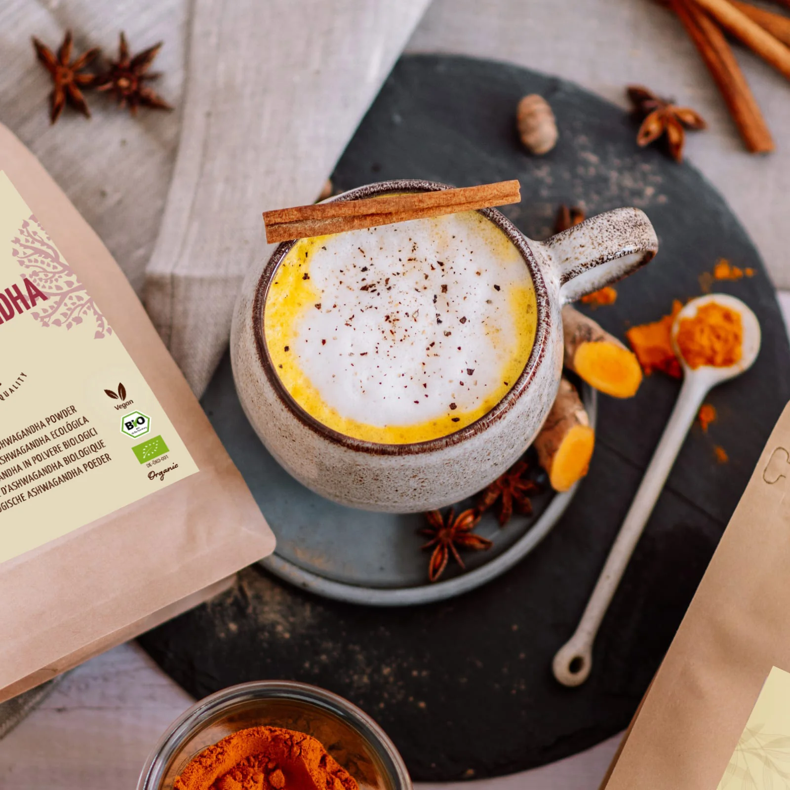 Ashwagandha Pulver Bio (500g) - Image 3