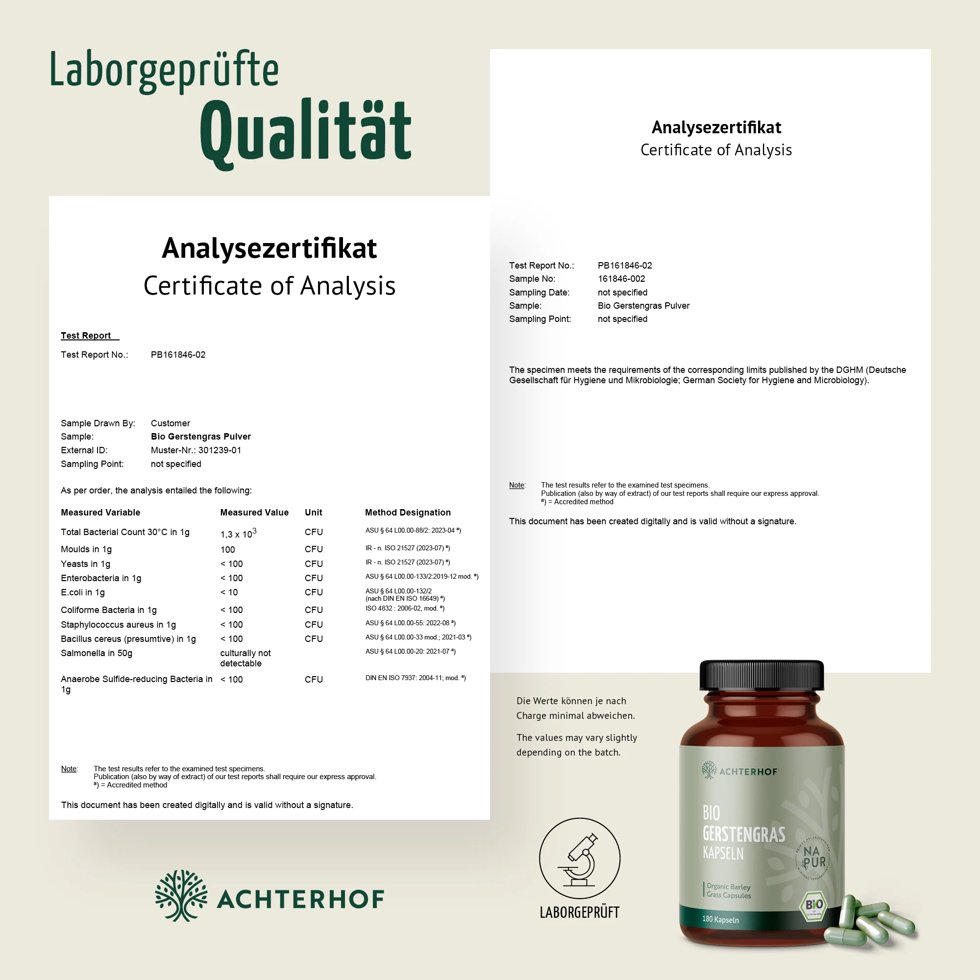 Bio Gerstengras Kapseln (180 Kapseln) - Image 8