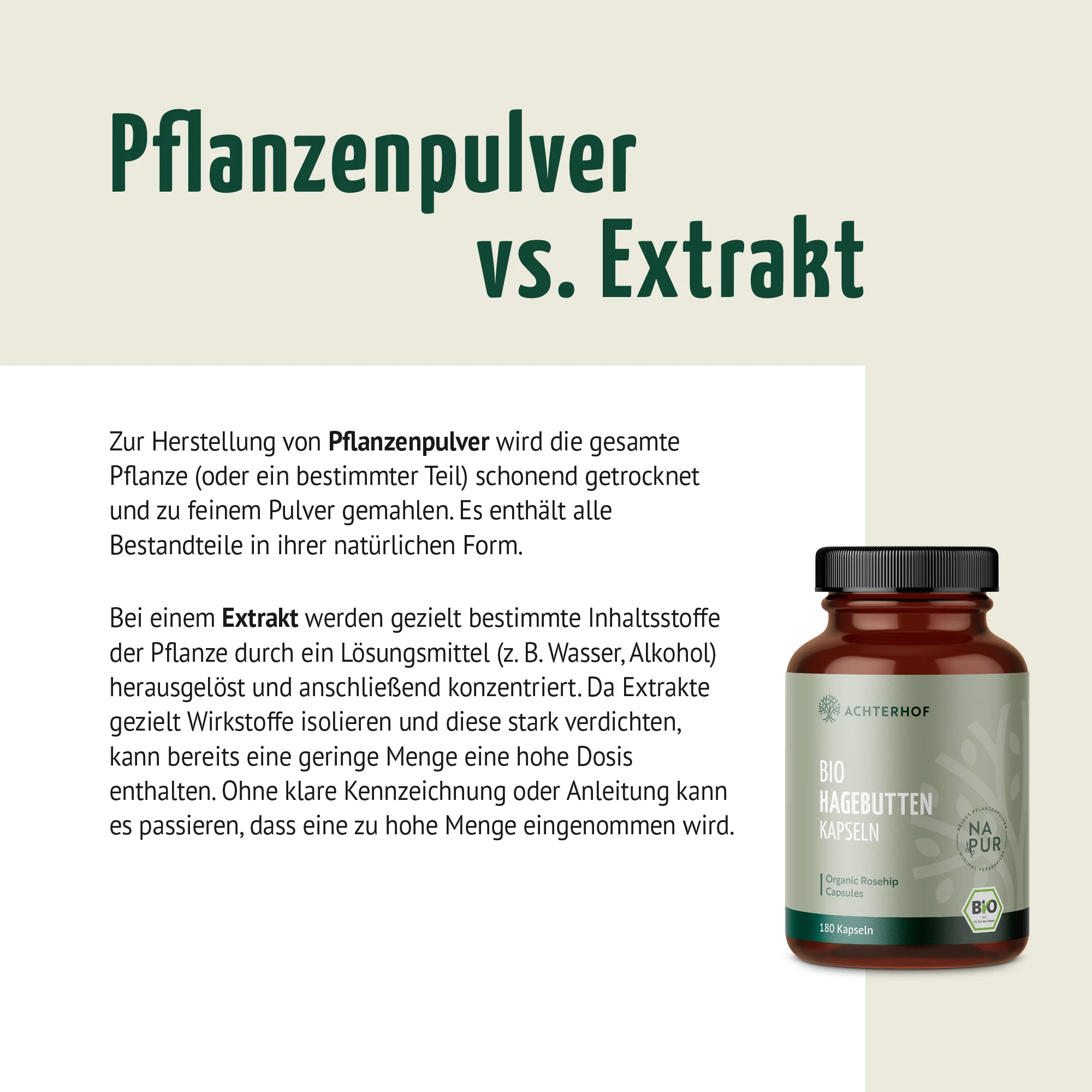 Bio Hagebutten Kapseln (180 Kapseln) - Image 6