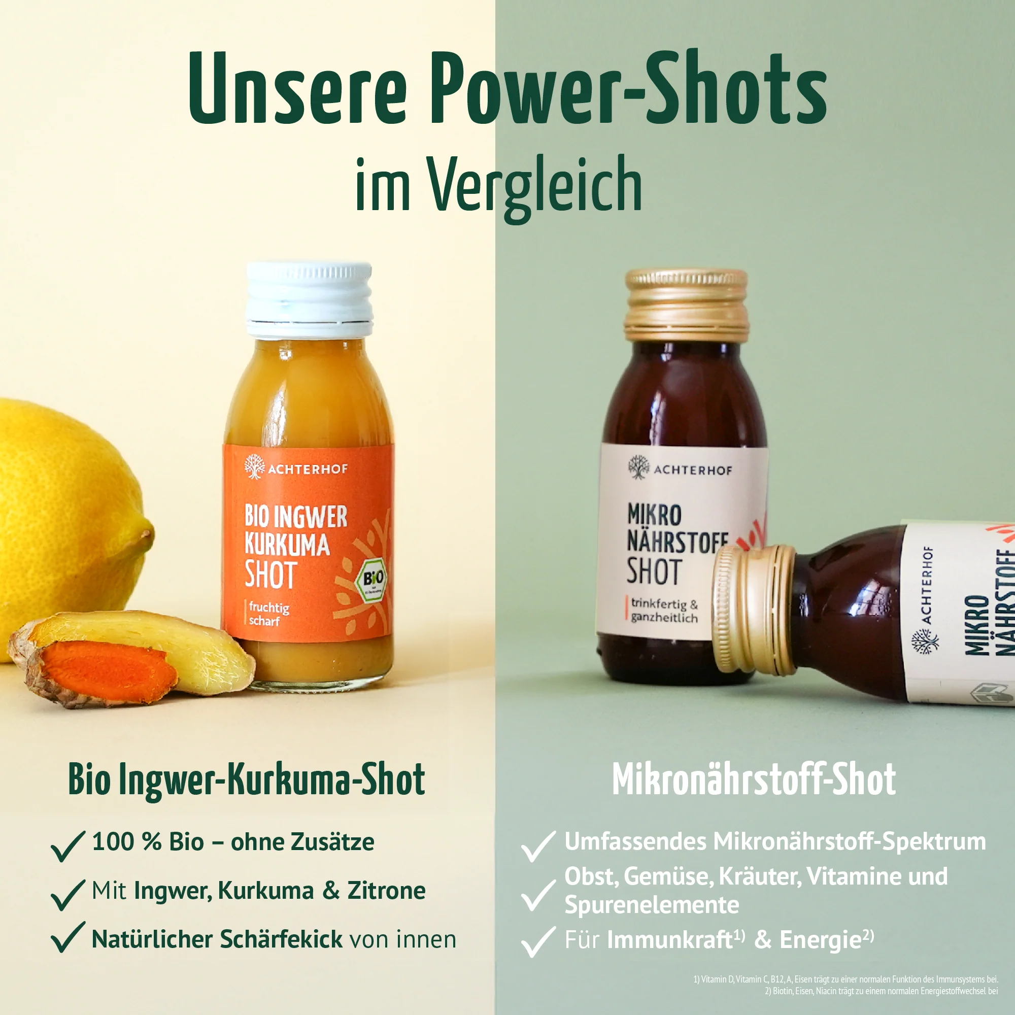Bio Ingwer Kurkuma Shot (7 x 60ml) - Image 12