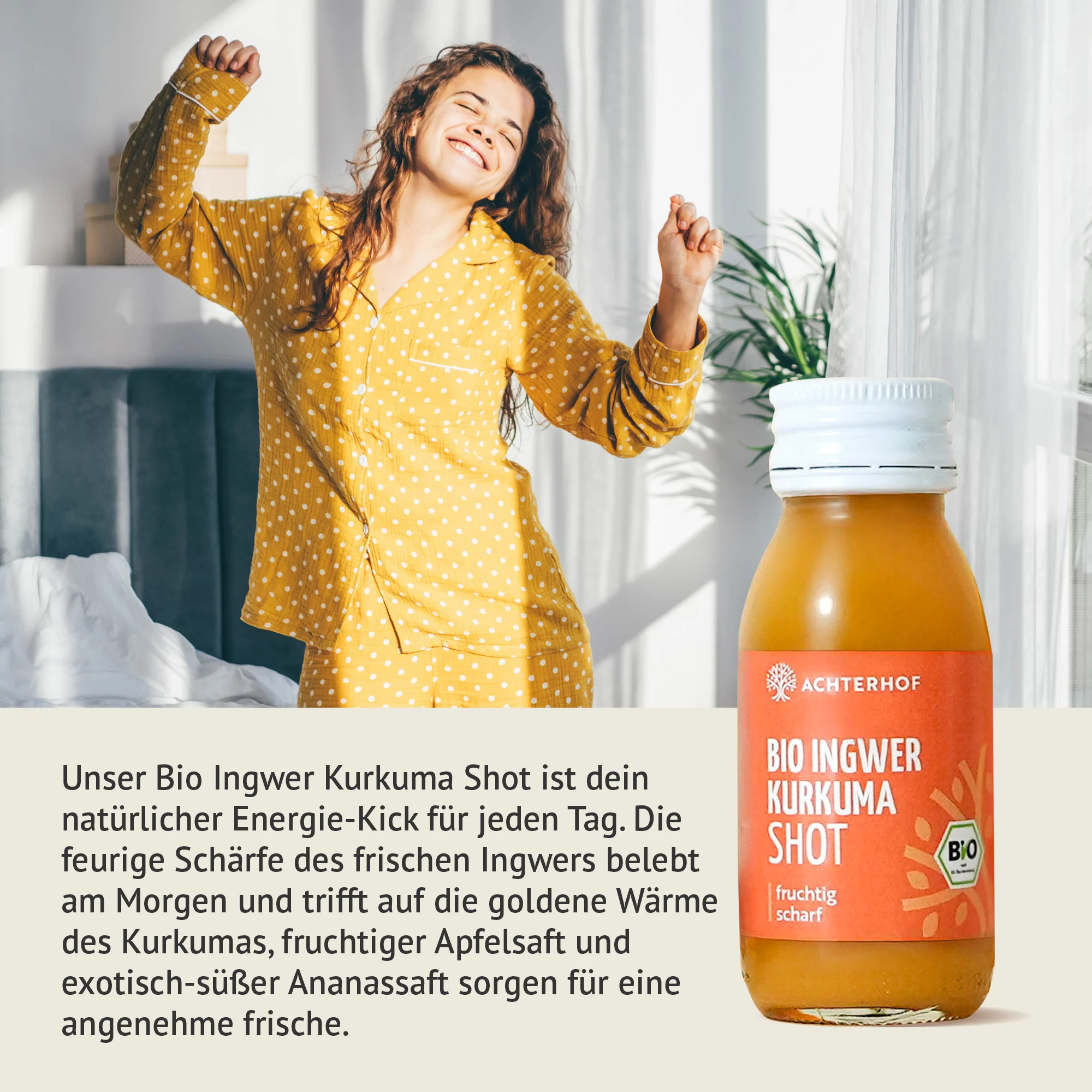 Bio Ingwer Kurkuma Shot (7 x 60ml) - Image 4