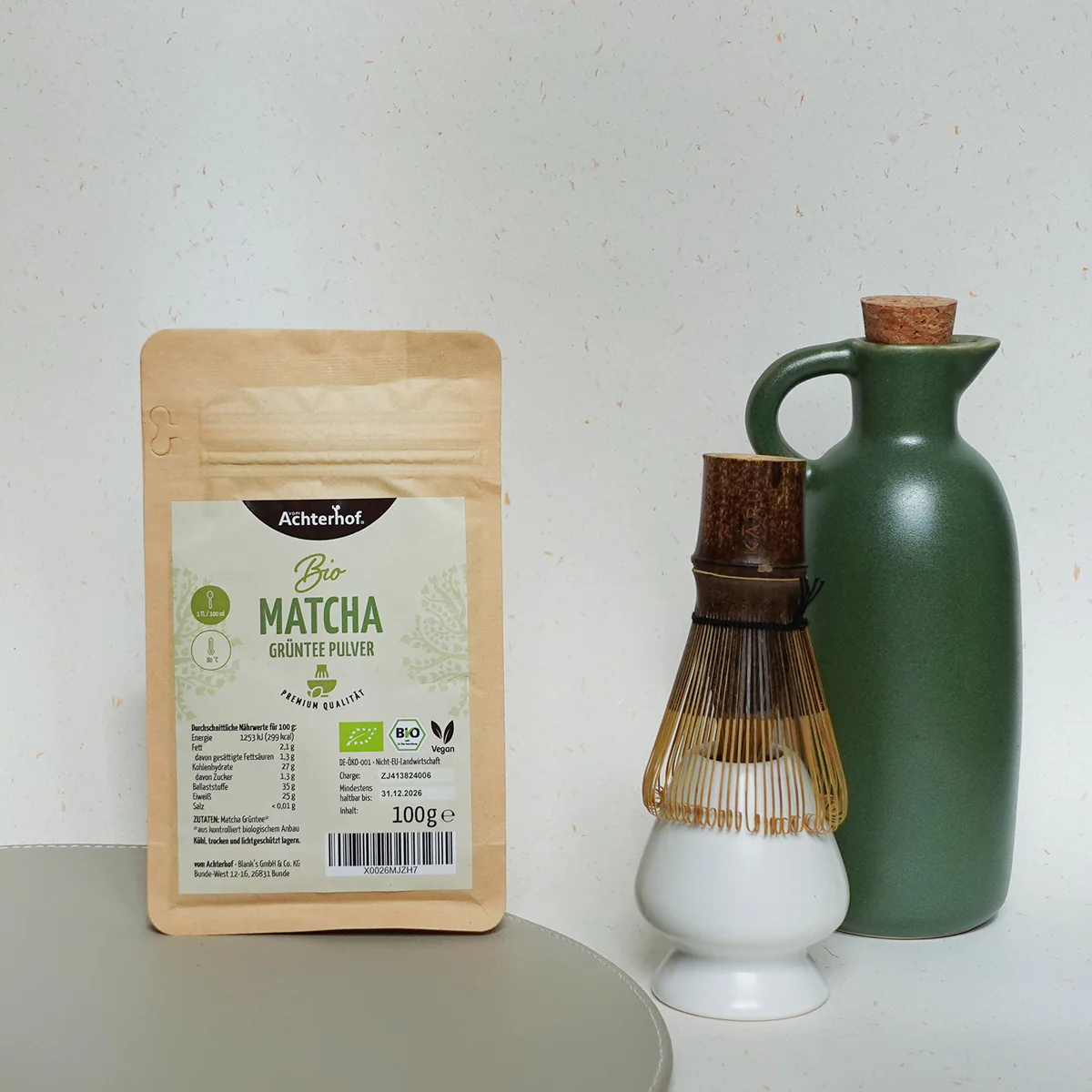 Bio Matcha Grüntee Pulver (100g) - Image 6