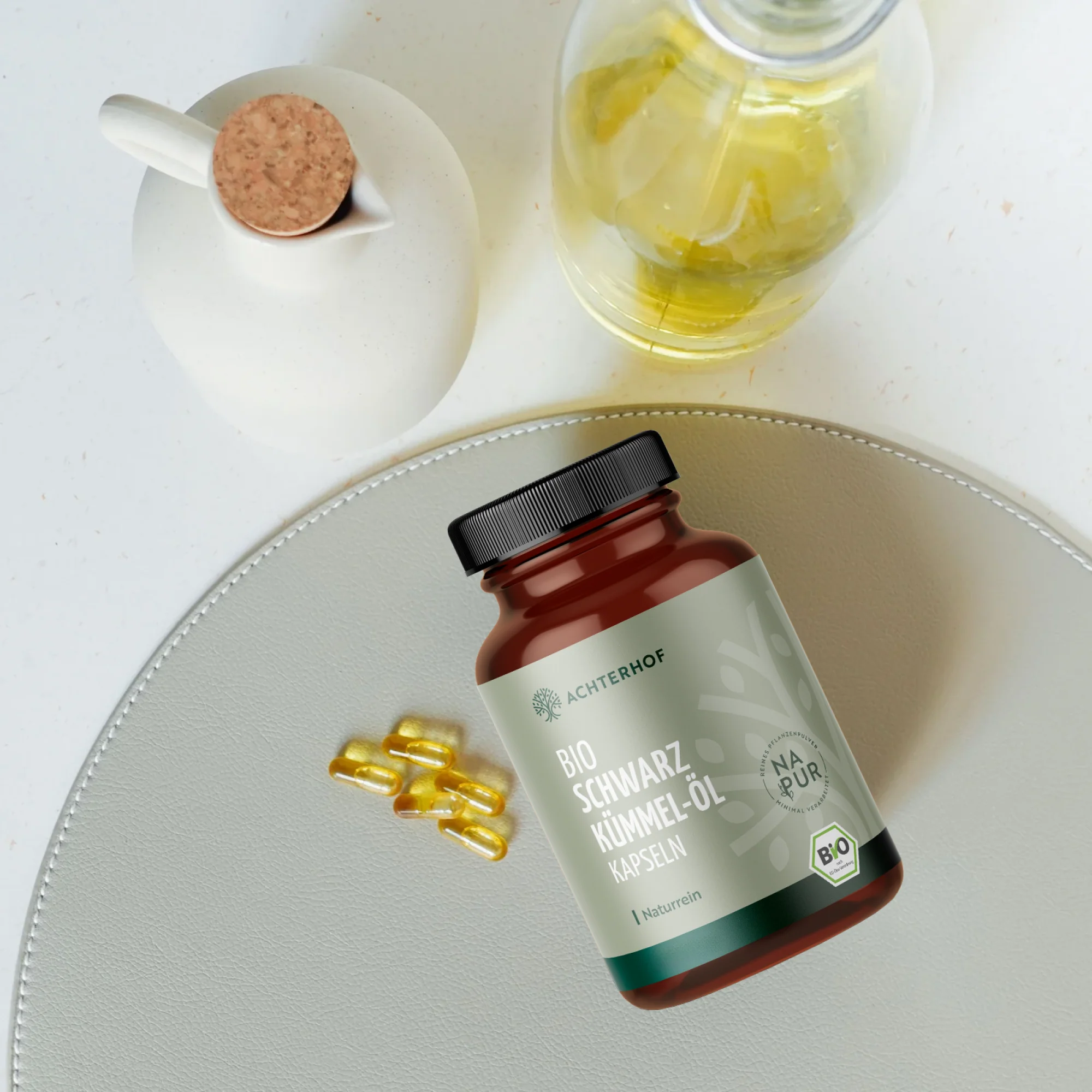 Bio Schwarzkümmel-Öl Kapseln (220 Kapseln) - Image 3