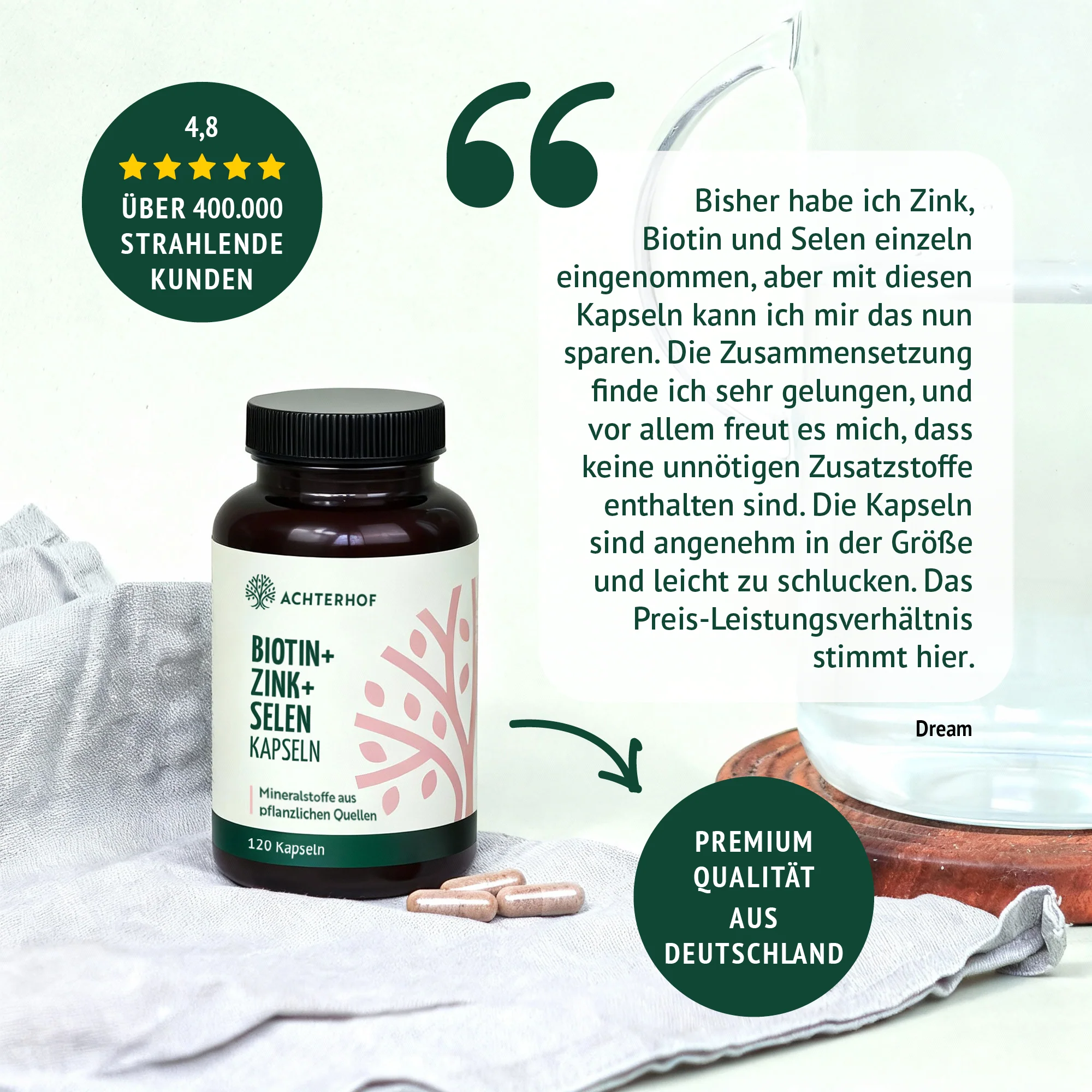 Biotin+Zink+Selen Kapseln (120 Kapseln) - Image 7