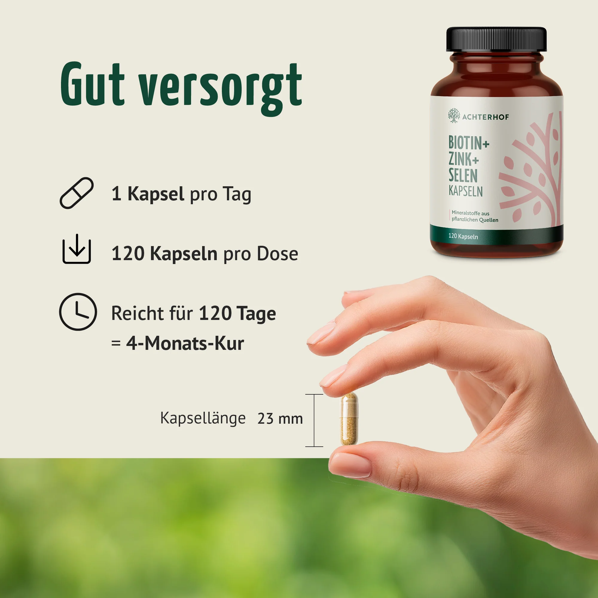 Biotin+Zink+Selen Kapseln (120 Kapseln) - Image 8