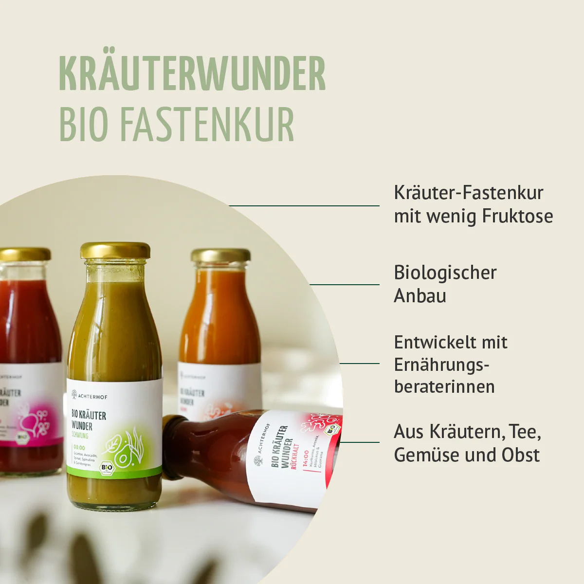 Kräuterwunder Bio Fastenkur 1-7 Tage (6 Flaschen pro Tag) - Image 3