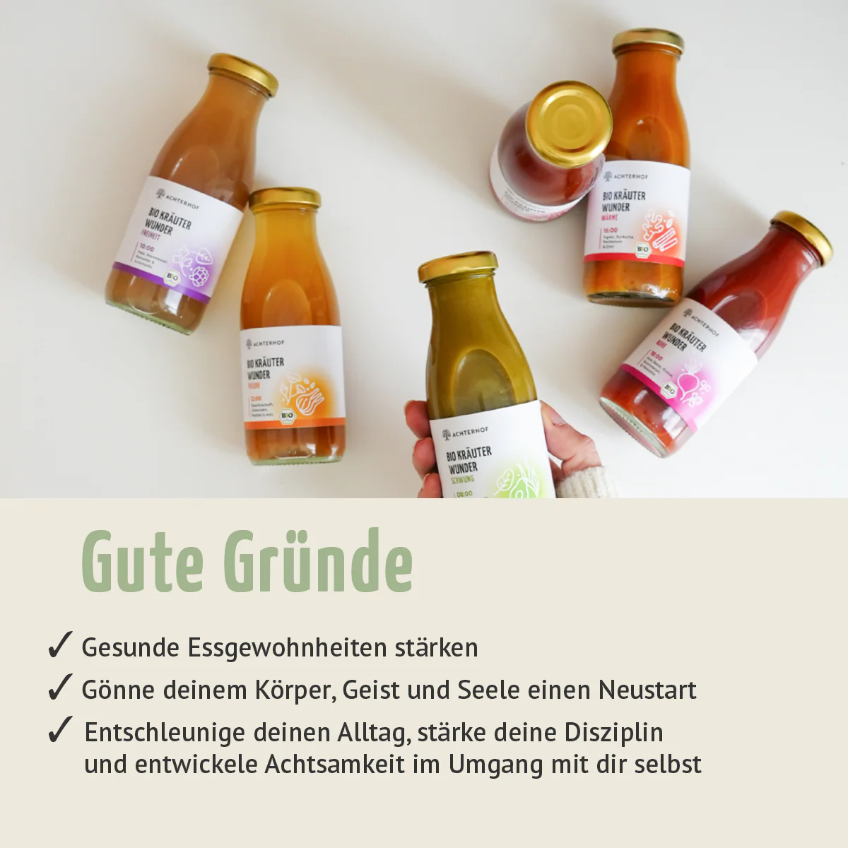 Kräuterwunder Bio Fastenkur 1-7 Tage (6 Flaschen pro Tag) - Image 4