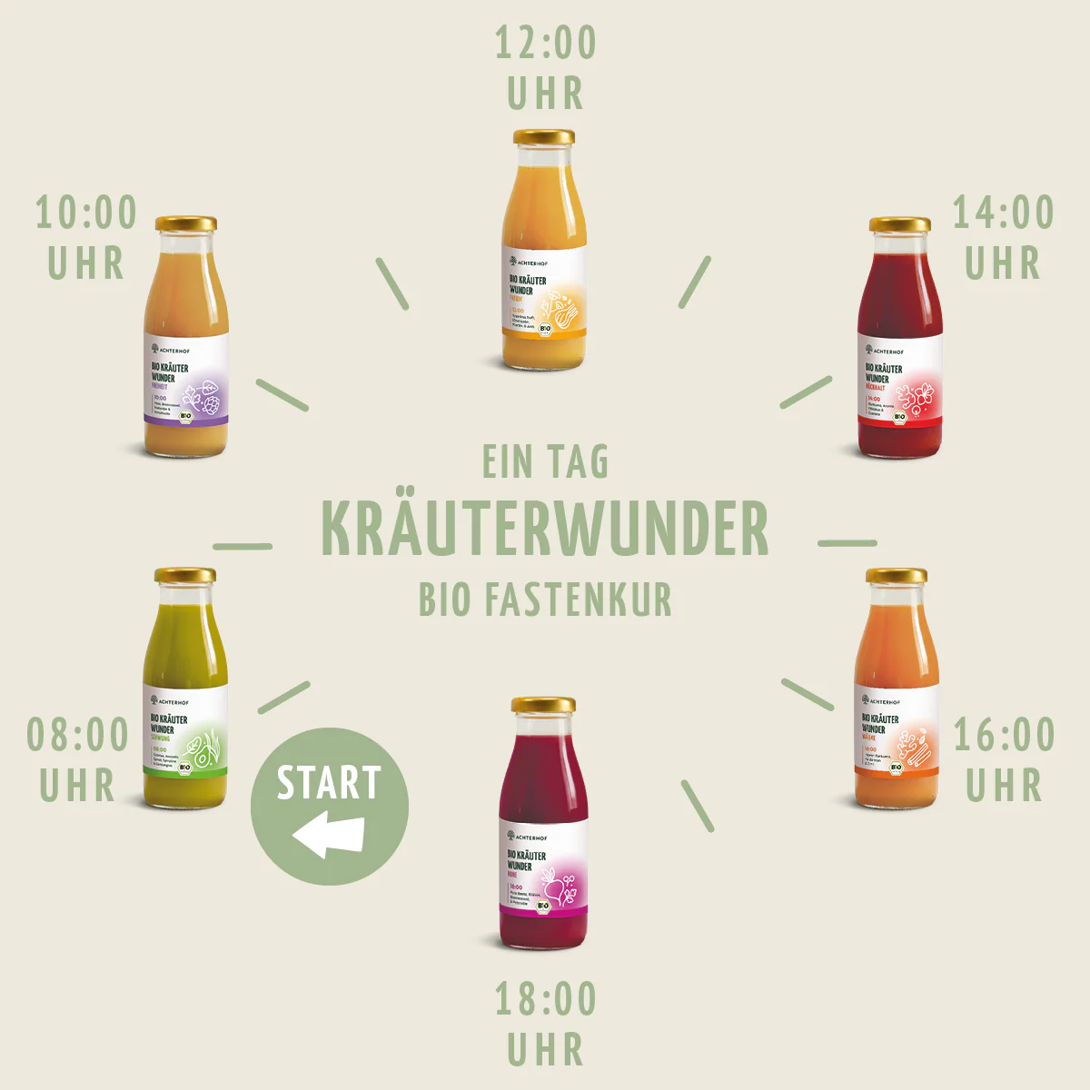 Kräuterwunder Bio Fastenkur 1-7 Tage (6 Flaschen pro Tag) - Image 7