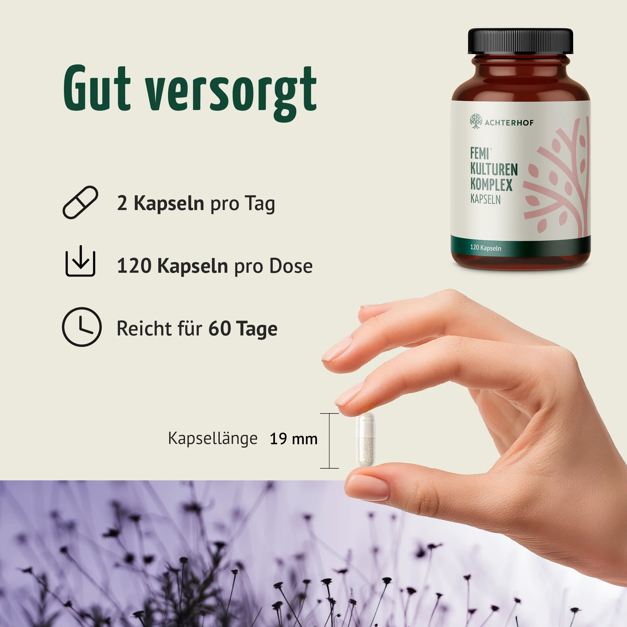 Femi Kulturen Komplex Kapseln (120 Kapseln) - Image 4