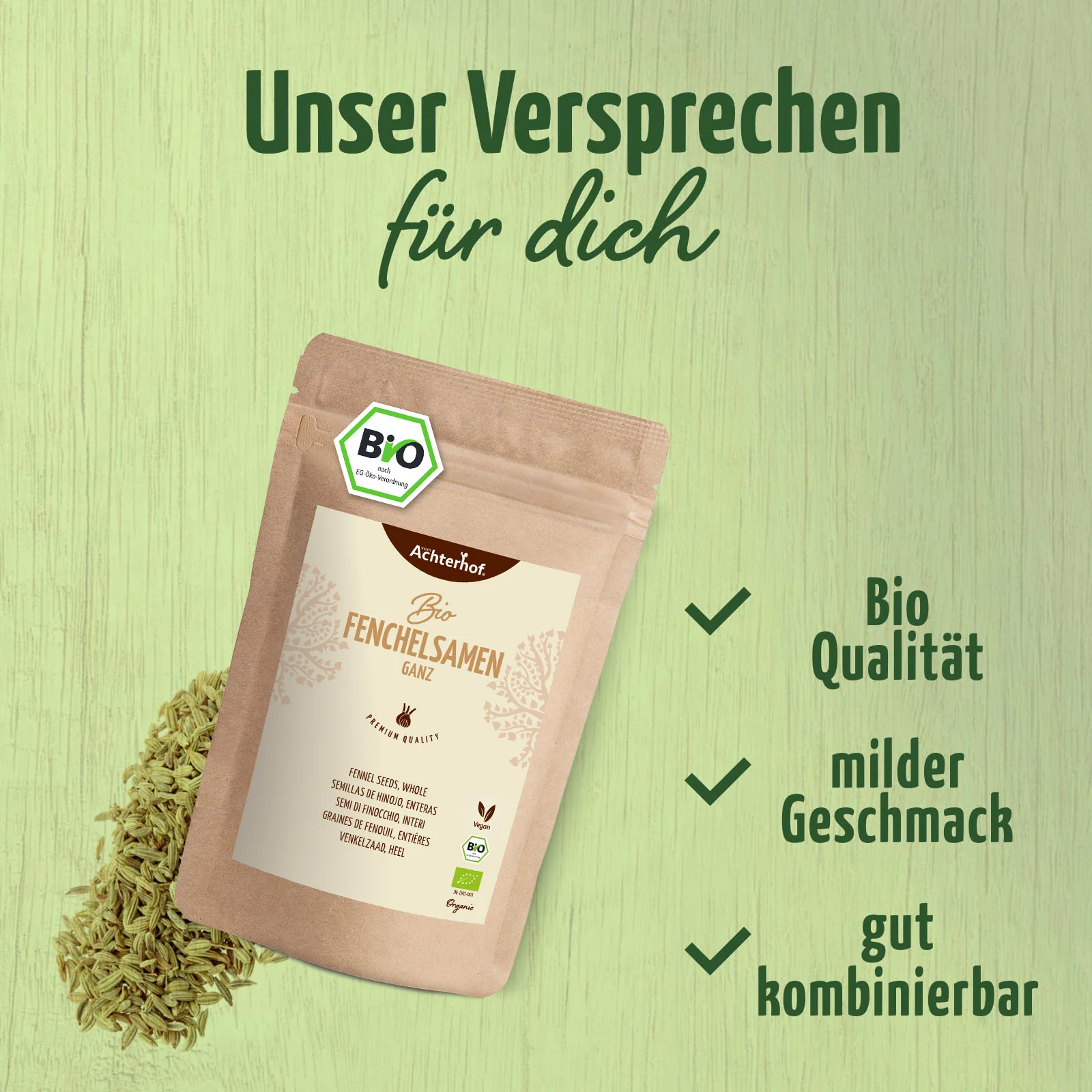 Fenchelsamen ganz Bio (250g) - Image 4