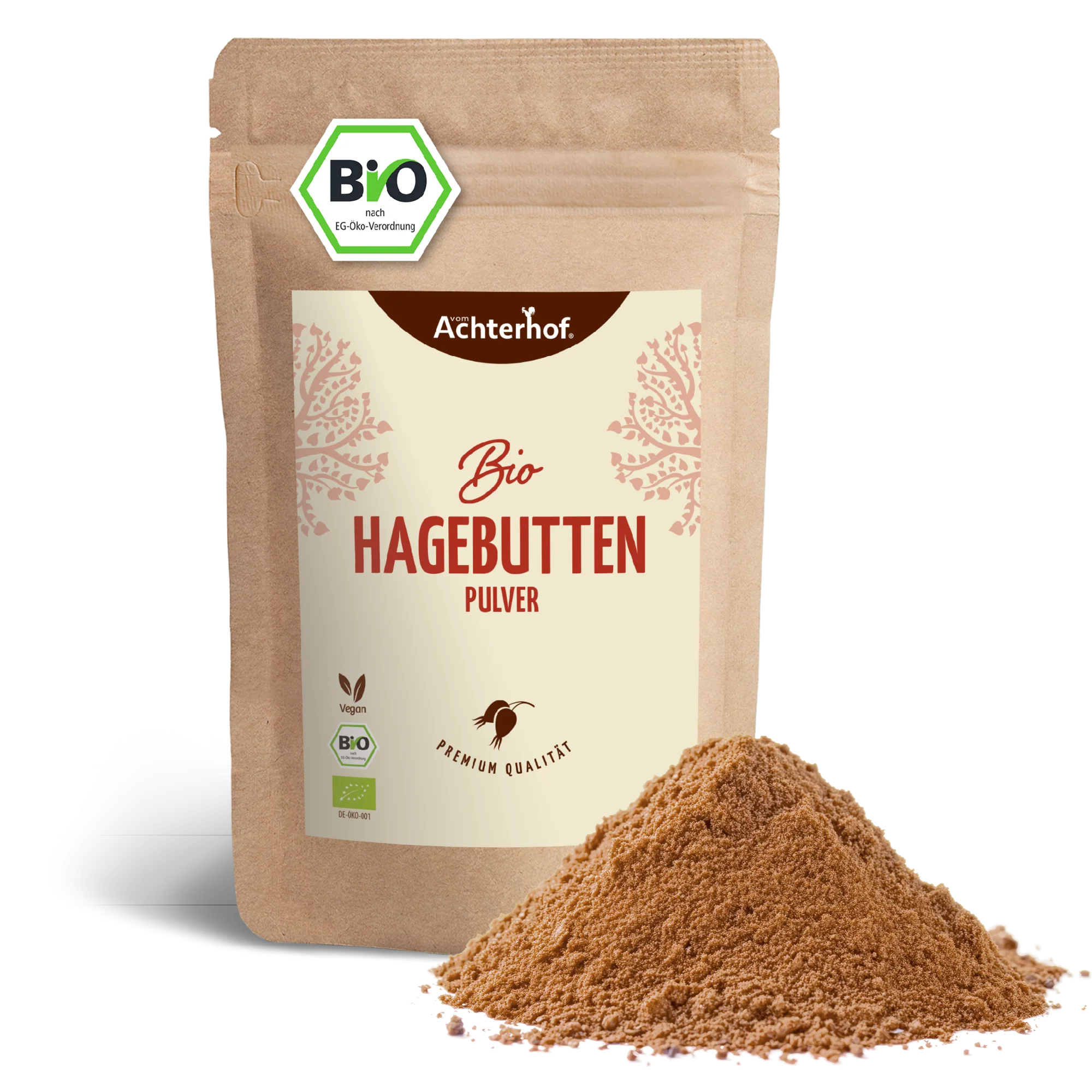 Bio Hagebutten Pulver (1000g) - Image 3