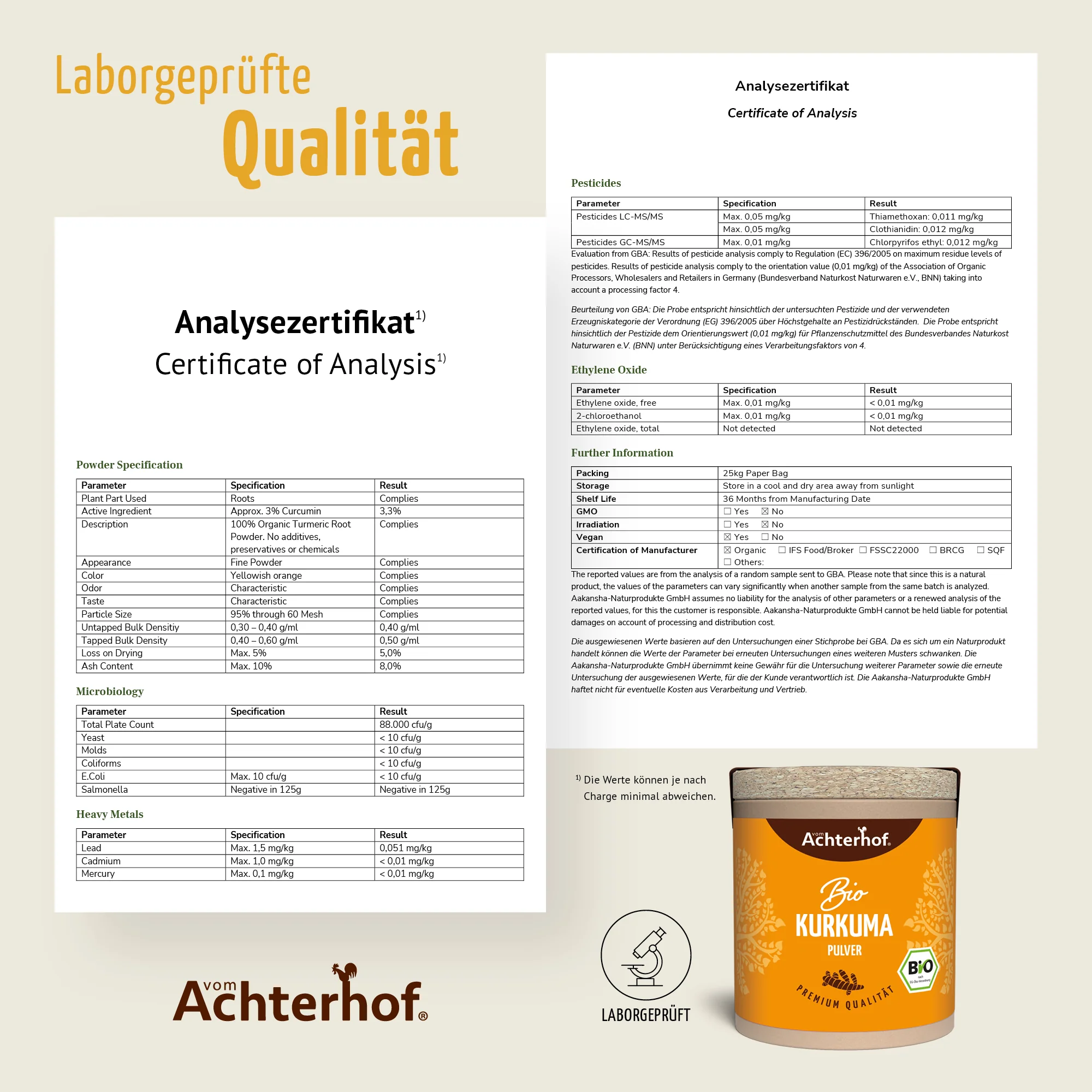 Bio Kurkuma Pulver (50g) - Image 8