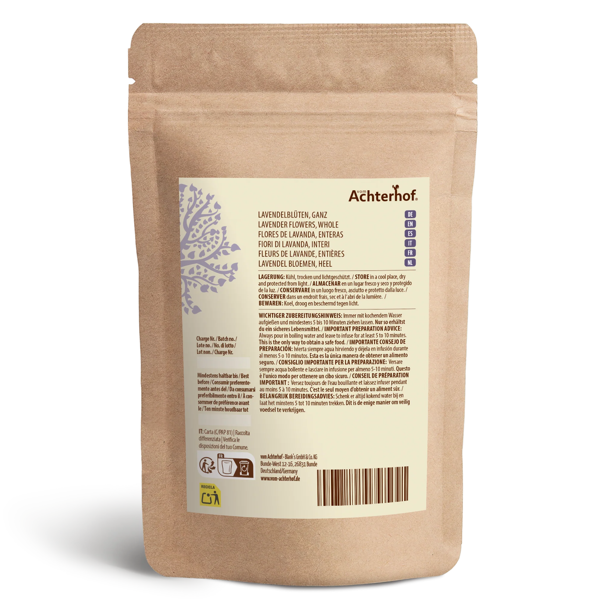 Lavendelblüten ganz (500g) - Image 5