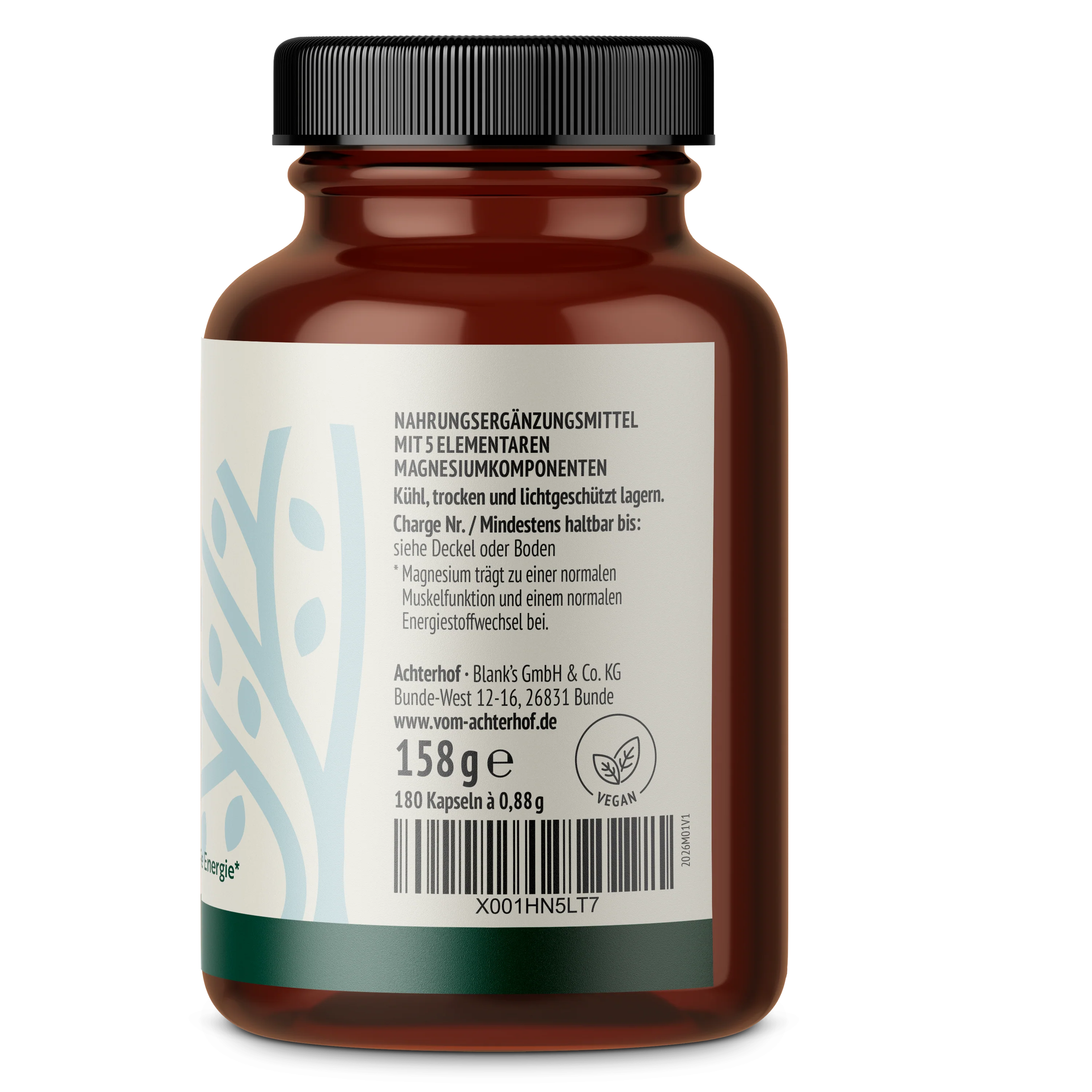 Magnesium Komplex Kapseln (180 Kapseln) - Image 5