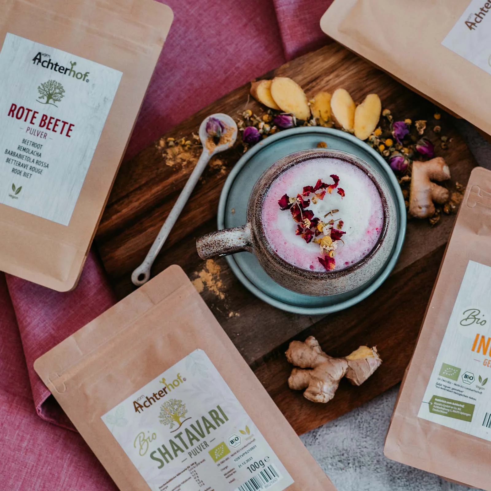 Pink Ayurveda Latte Bio Set - Image 7