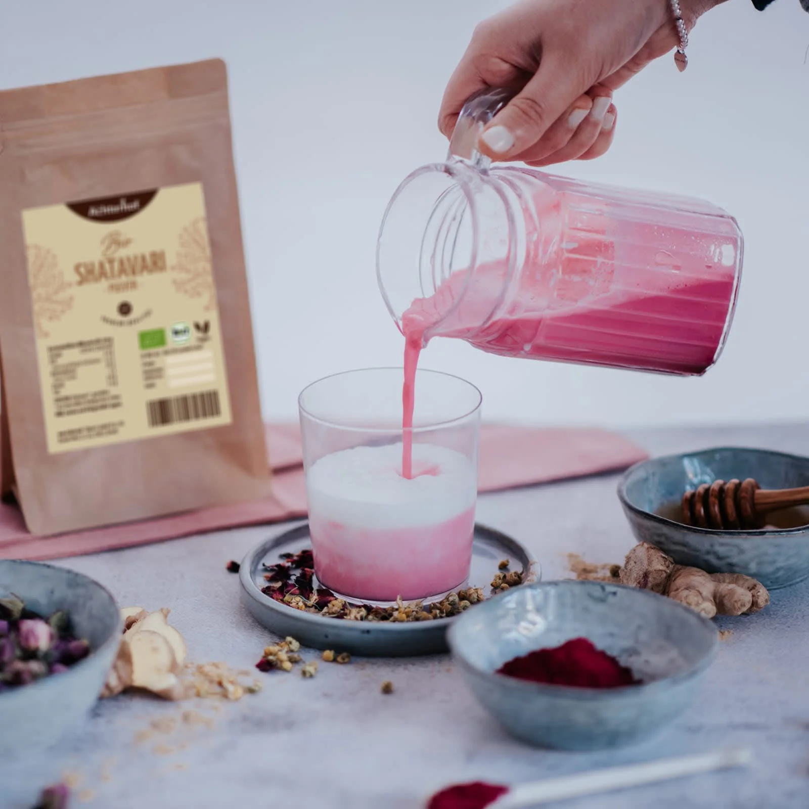 Shatavari Pulver Bio (250g) - Image 3