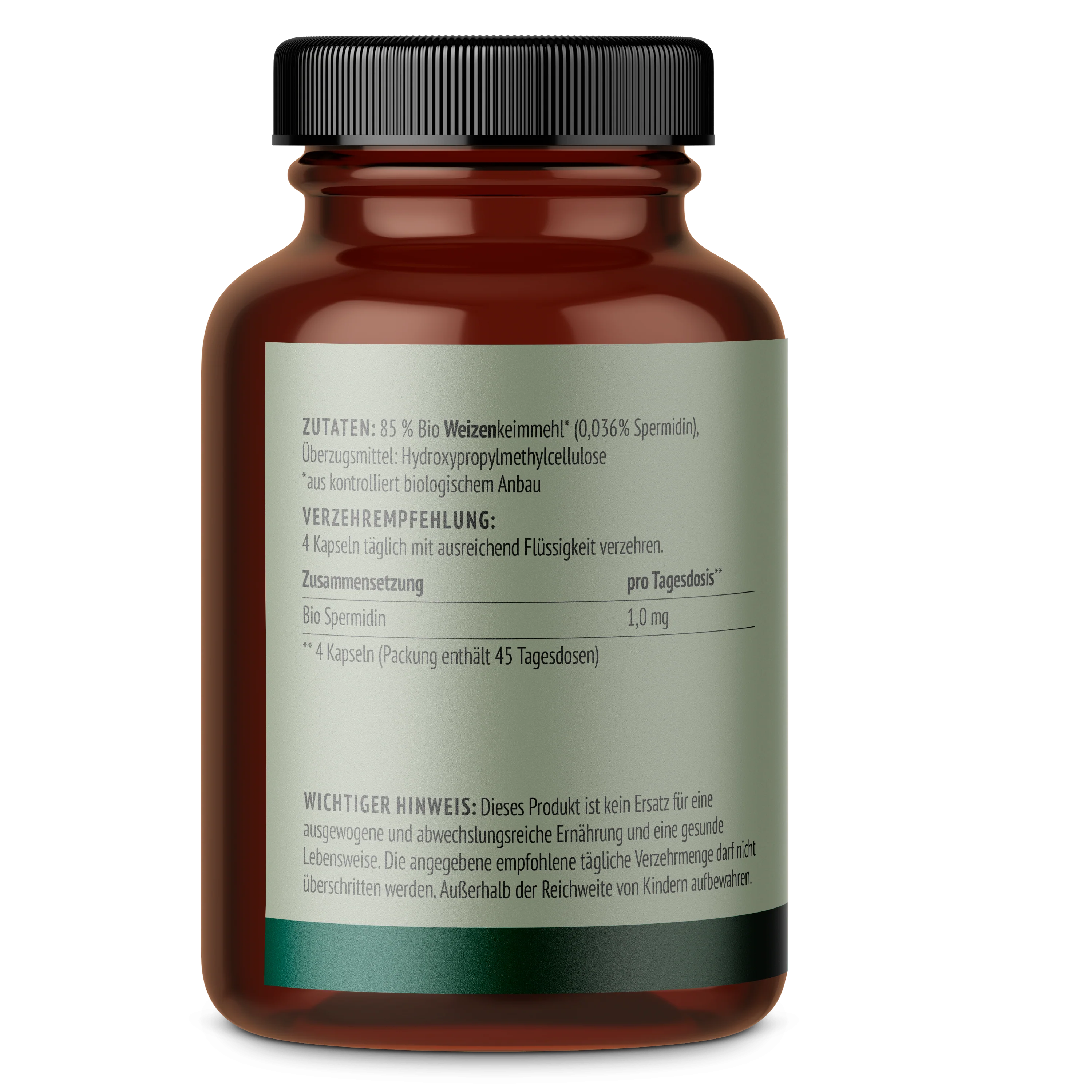 Spermidin Kapseln Bio (180 Kapseln) - Image 3