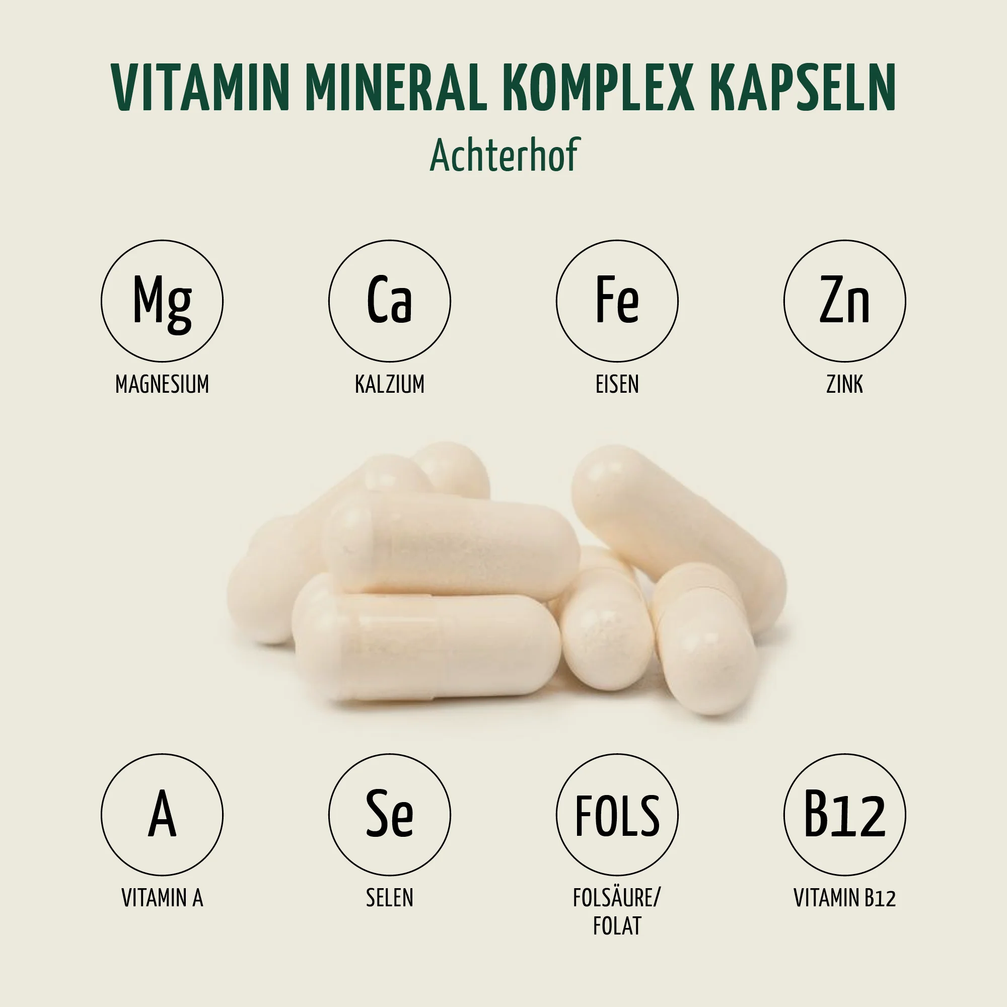 Vitamin Mineral Komplex (150 Kapseln) - Image 3