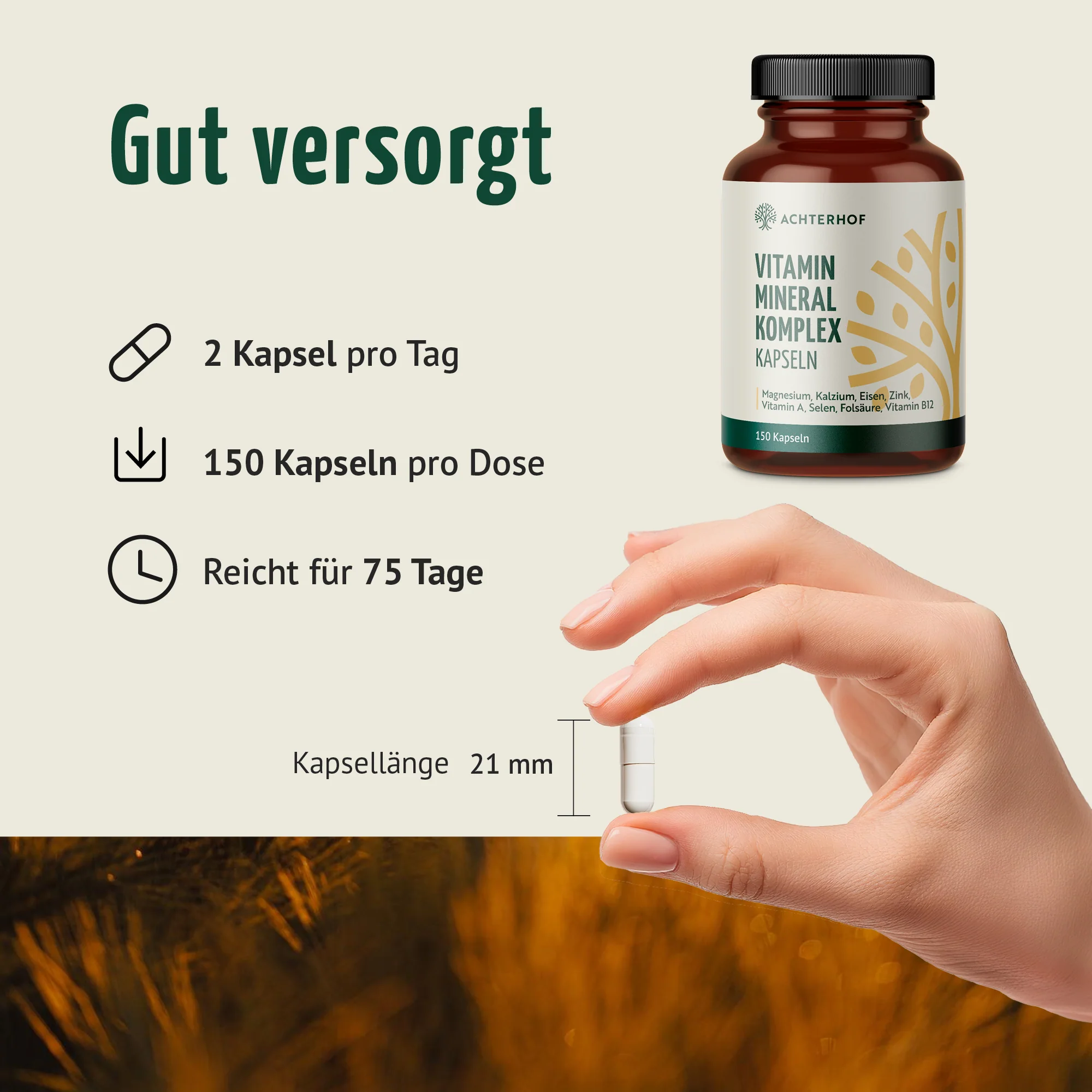 Vitamin Mineral Komplex (150 Kapseln) - Image 5